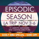 Episodic Season LA Trip Registration Page: November 3rd - 6th