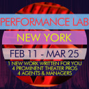 BRAND NEW Special Program! Performance Lab: New York with Theater Decision-Makers & Industry Showcase